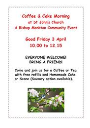 Coffee and Cake Morning - Good Friday
