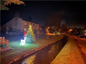 PC ADD FESTIVE SPARKLE TO VILLAGE CENTRE