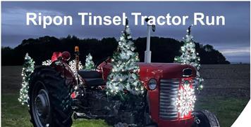Heralding The Start Of Christmas-Here Come The Twinkling Tractors