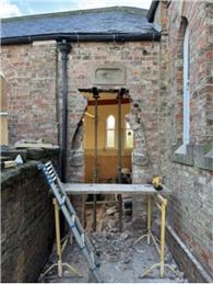 METHODIST SCHOOLROOM RENOVATIONS AHEAD OF SCHEDULE