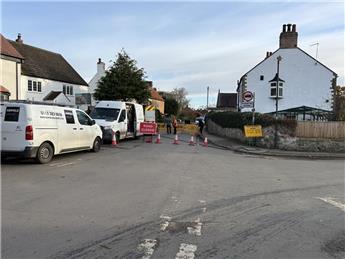 ROAD REOPENED AFTER YW WORK