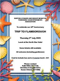 Yorkshire Countrywomen's Association-Annual Trip