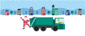 BIN COLLECTION DATES FOR CHRISTMAS & NEW YEAR