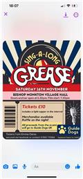 CHANCE FOR A SINGALONG TO GREASE